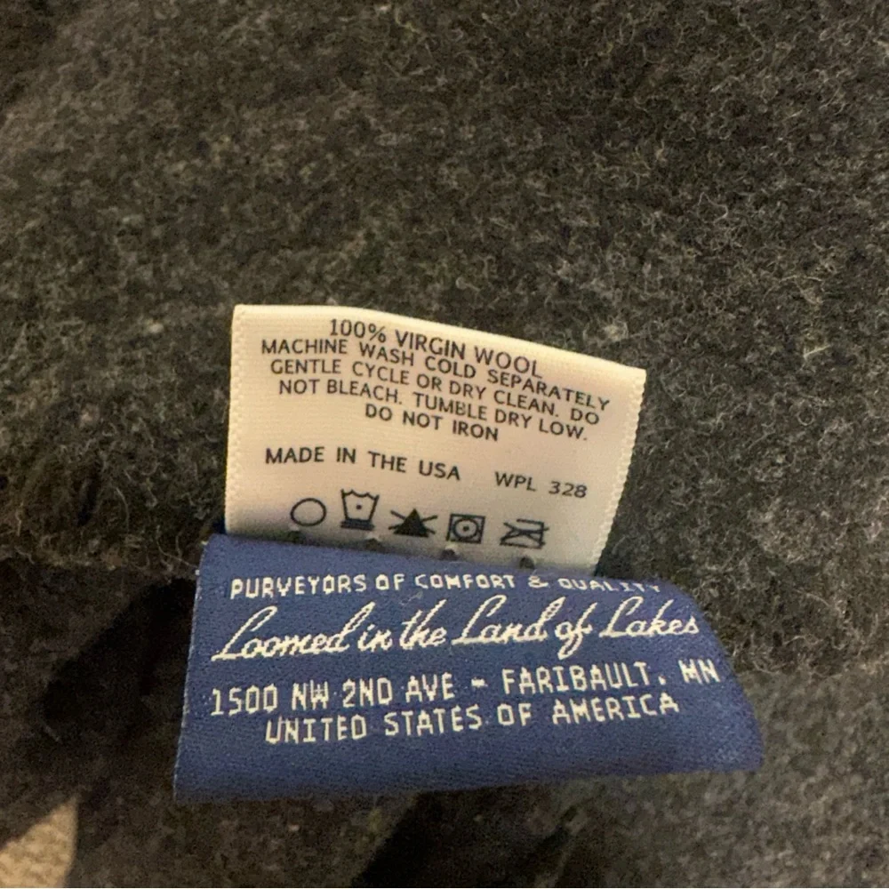 Faribault 100% Wool Blanket